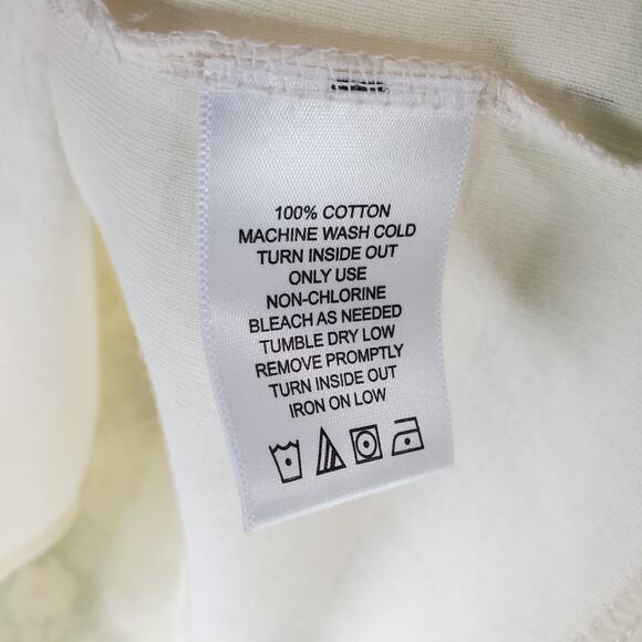 Liberty Lane Womens Parchment All Over Butterfly Bunch Scoop Neck Size 2X - Picture 5 of 5